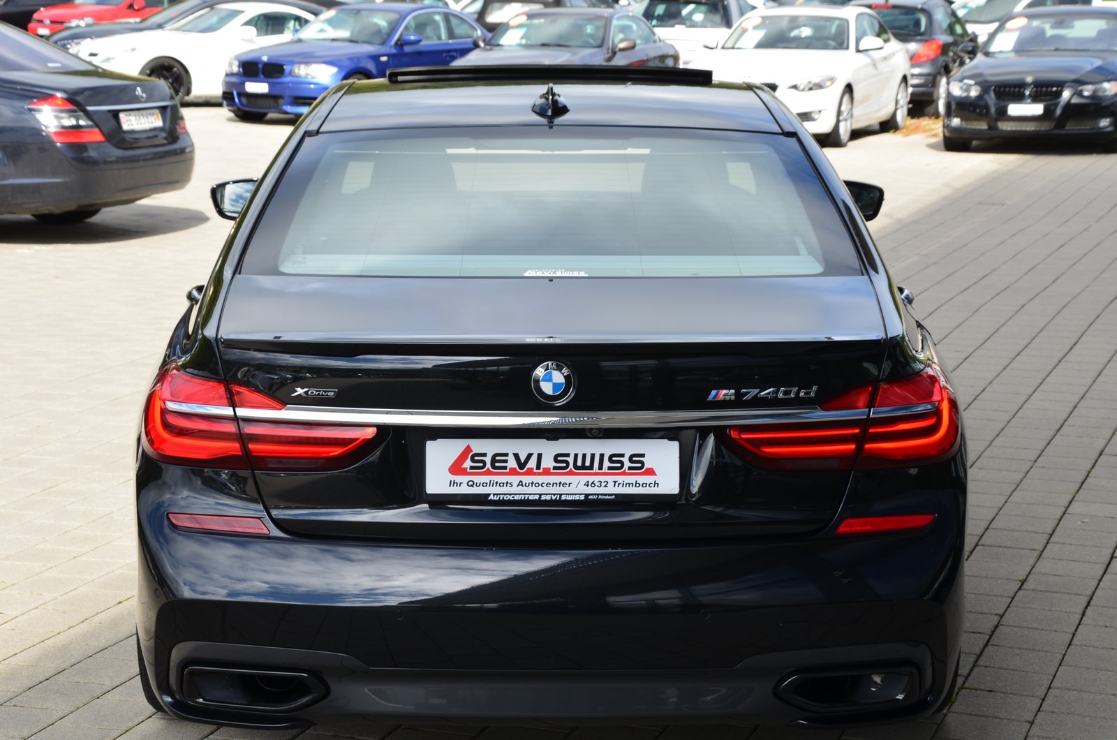 BMW 740d Steptronic,Frisch ab MFK,1 Jahr oder 20'000k, Diesel, Occasioni / Usate, Automatico - 6