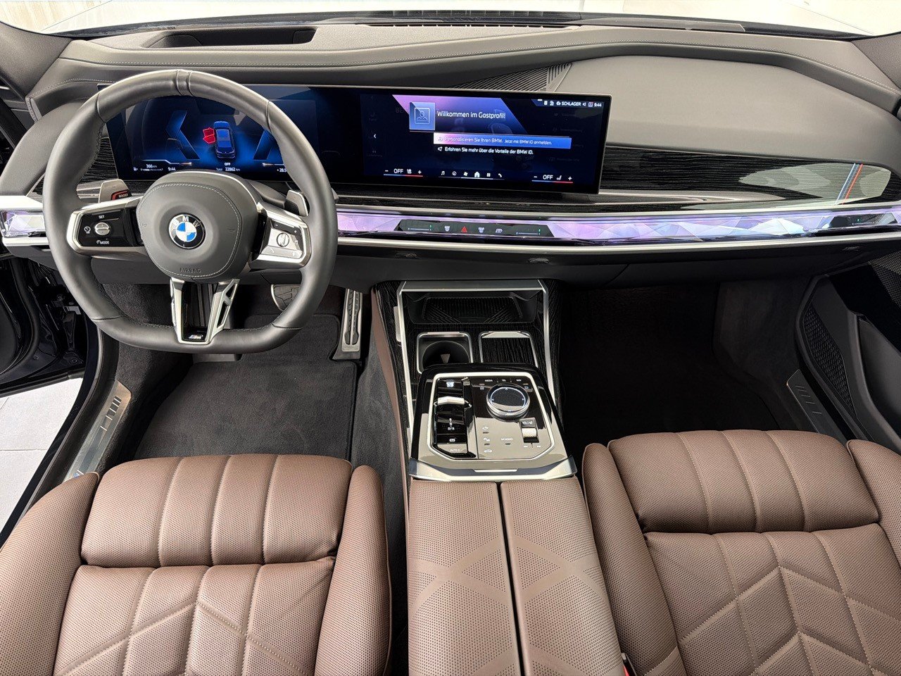 BMW 740d 48V M Sport, Mild-Hybrid Diesel/Elektro, Occasion / Gebraucht, Automatik - 7