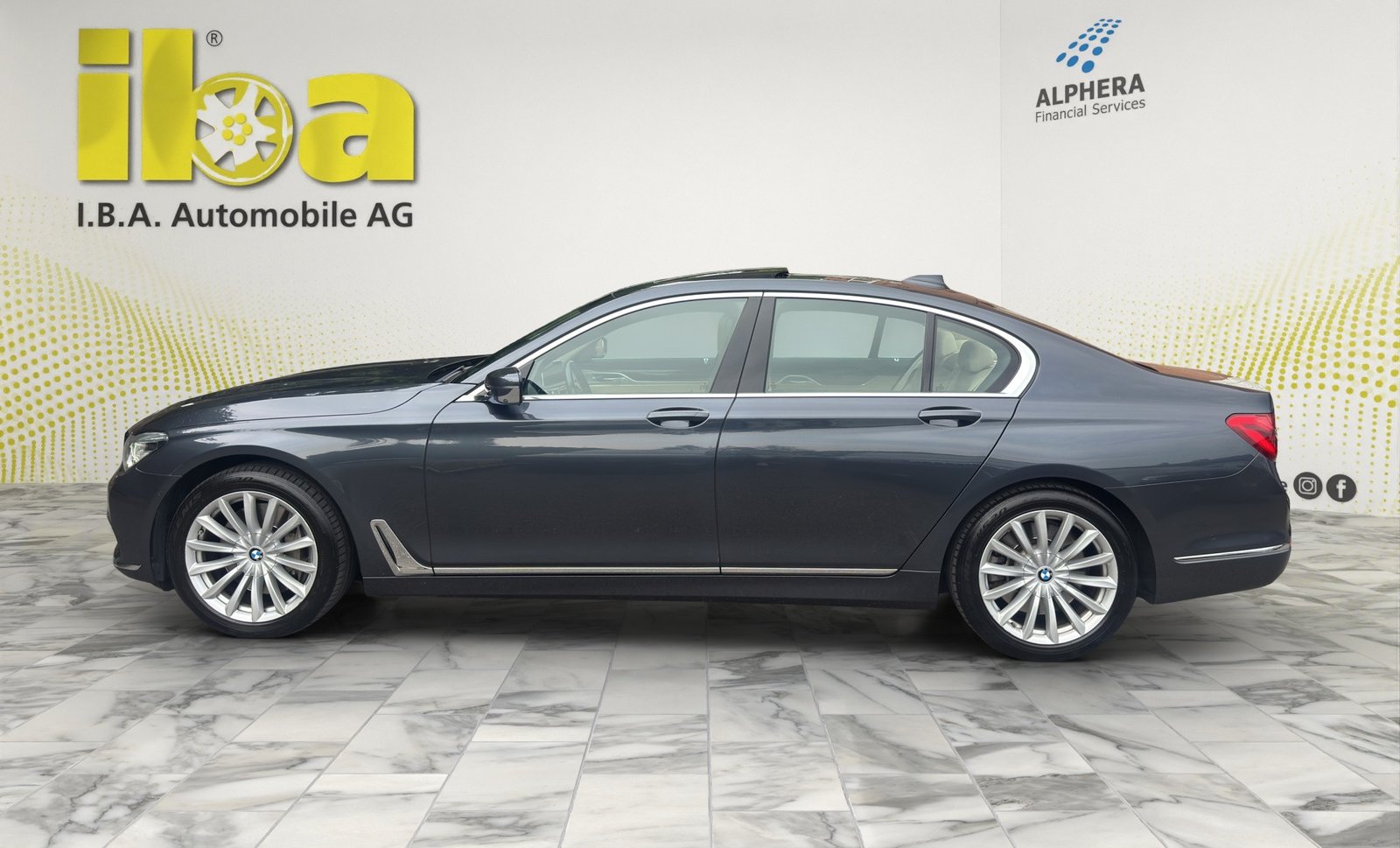 BMW 750i (CH) Swiss Premium, Essence, Occasion / Utilisé, Automatique - 2