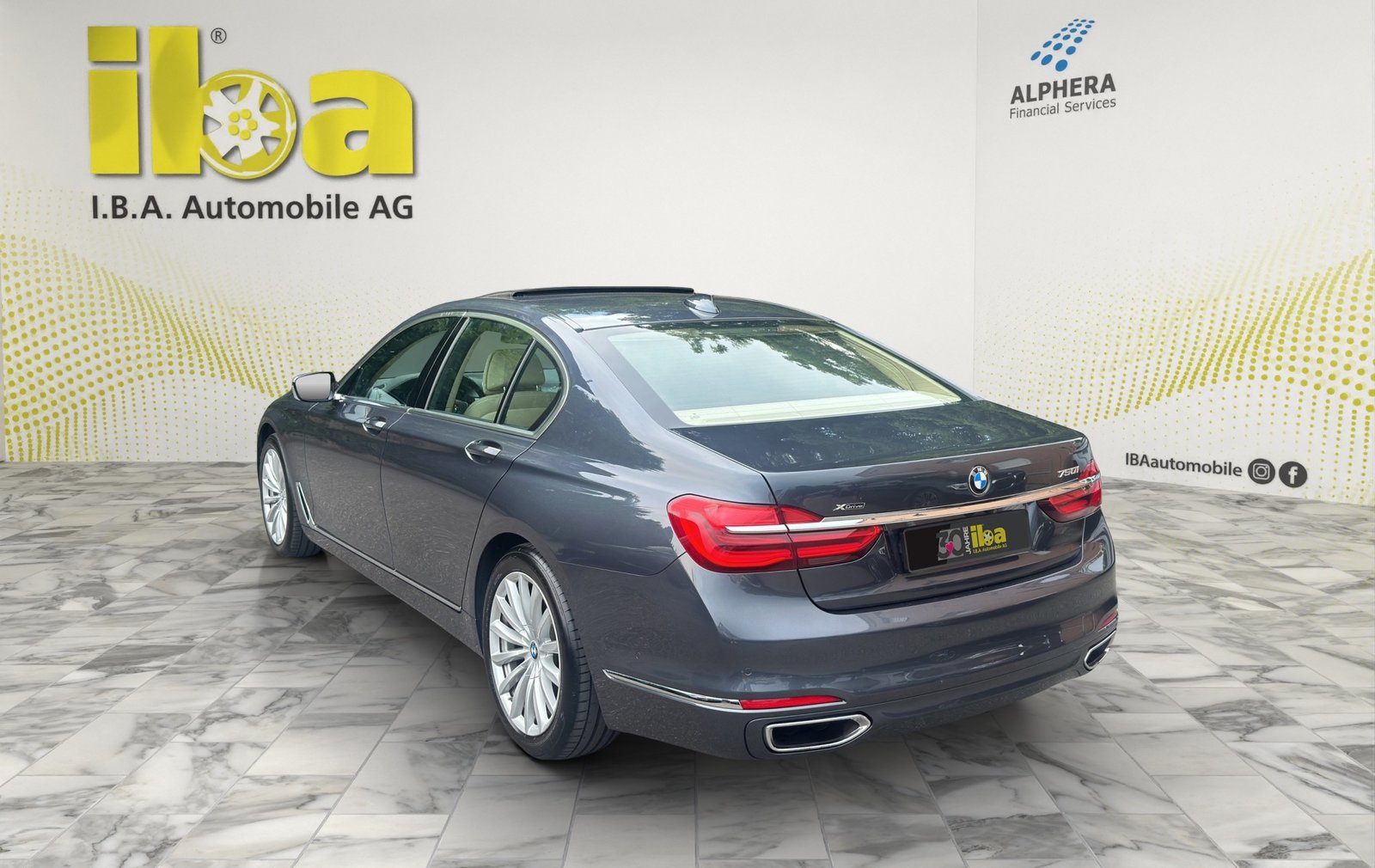 BMW 750i (CH) Swiss Premium, Essence, Occasion / Utilisé, Automatique - 3