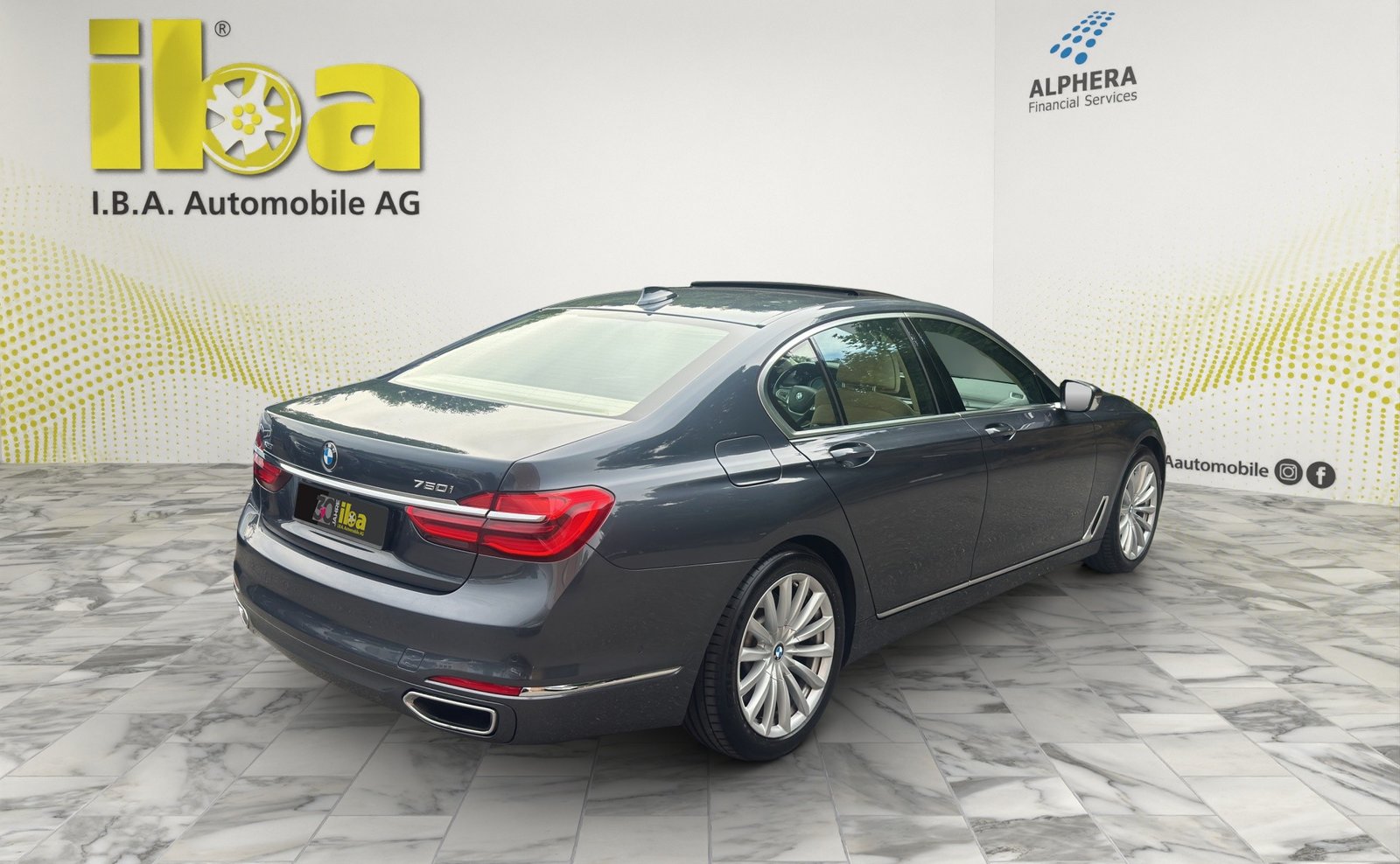 BMW 750i (CH) Swiss Premium, Essence, Occasion / Utilisé, Automatique - 5