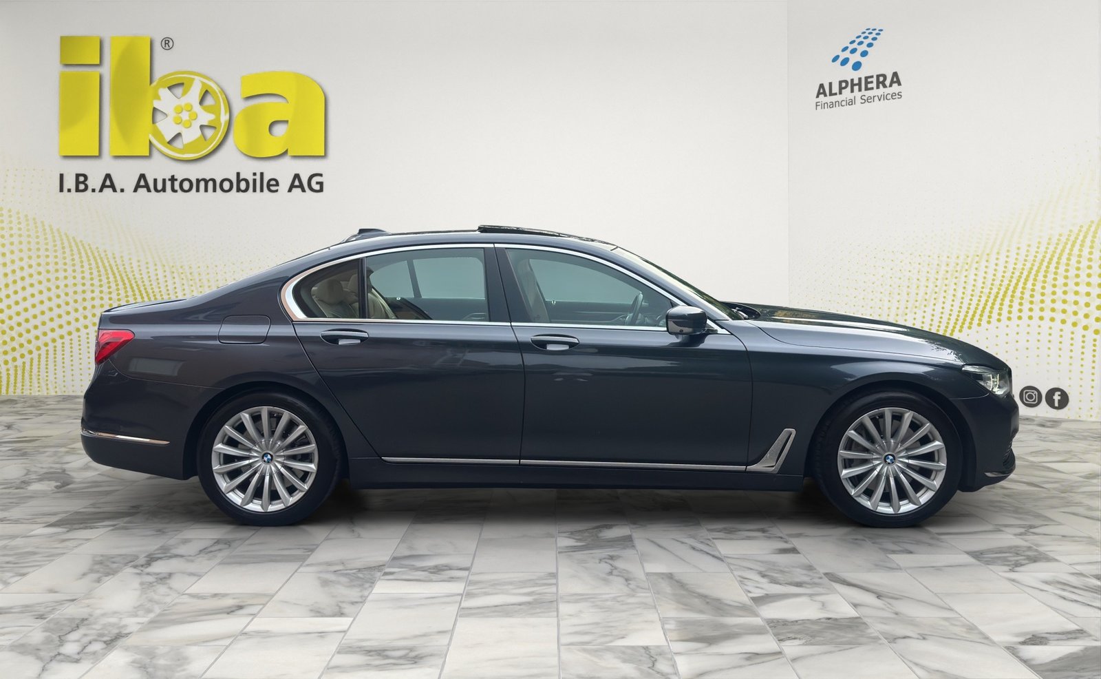 BMW 750i (CH) Swiss Premium, Essence, Occasion / Utilisé, Automatique - 6