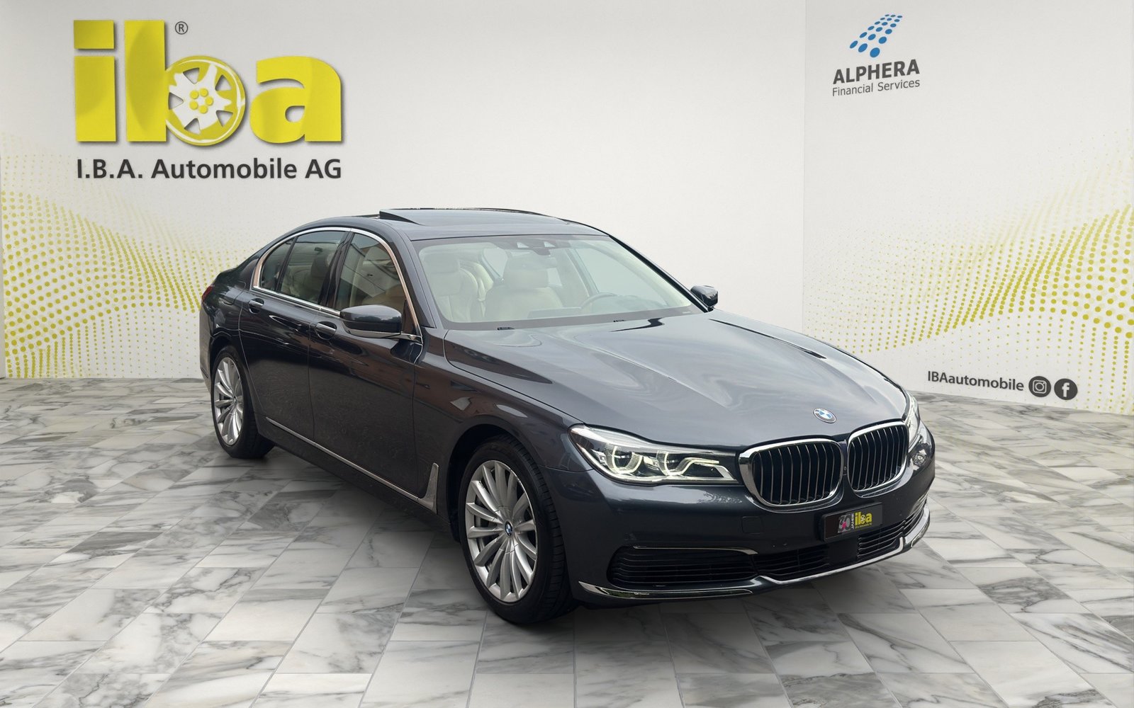 BMW 750i (CH) Swiss Premium, Essence, Occasion / Utilisé, Automatique - 7