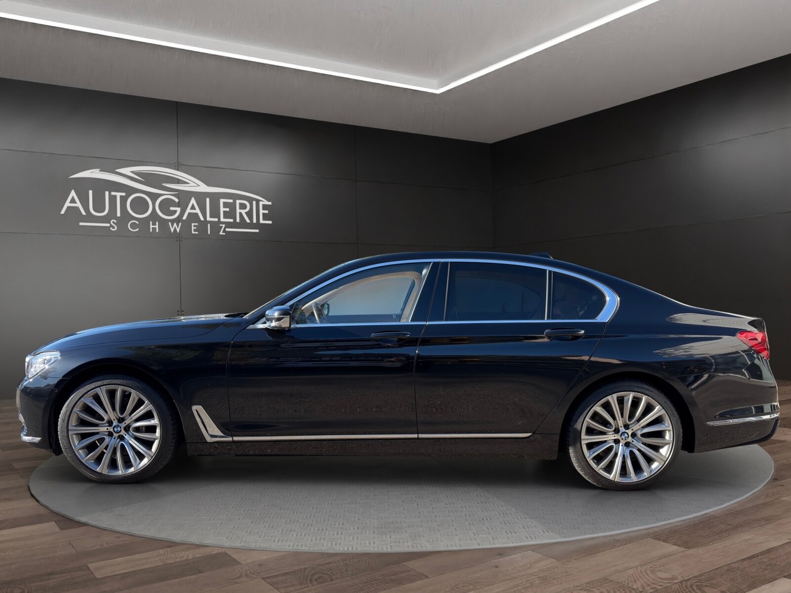 BMW 750i Steptronic CH Leder Beige Night Vision FOND Enter, Benzin, Occasion / Gebraucht, Automatik - 2