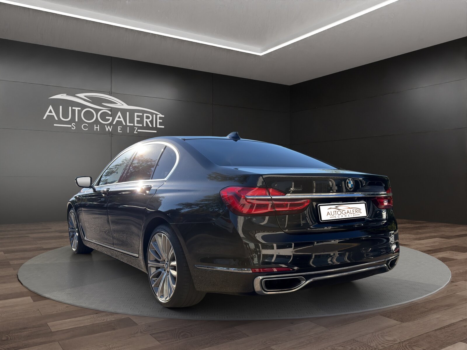 BMW 750i Steptronic CH Leder Beige Night Vision FOND Enter, Benzin, Occasion / Gebraucht, Automatik - 3