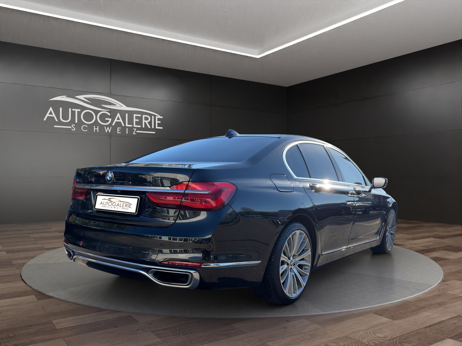 BMW 750i Steptronic CH Leder Beige Night Vision FOND Enter, Benzin, Occasion / Gebraucht, Automatik - 5