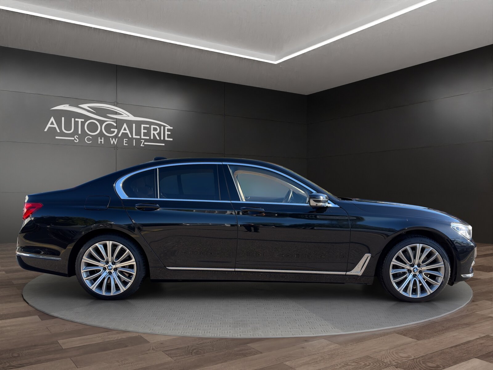 BMW 750i Steptronic CH Leder Beige Night Vision FOND Enter, Benzin, Occasion / Gebraucht, Automatik - 6