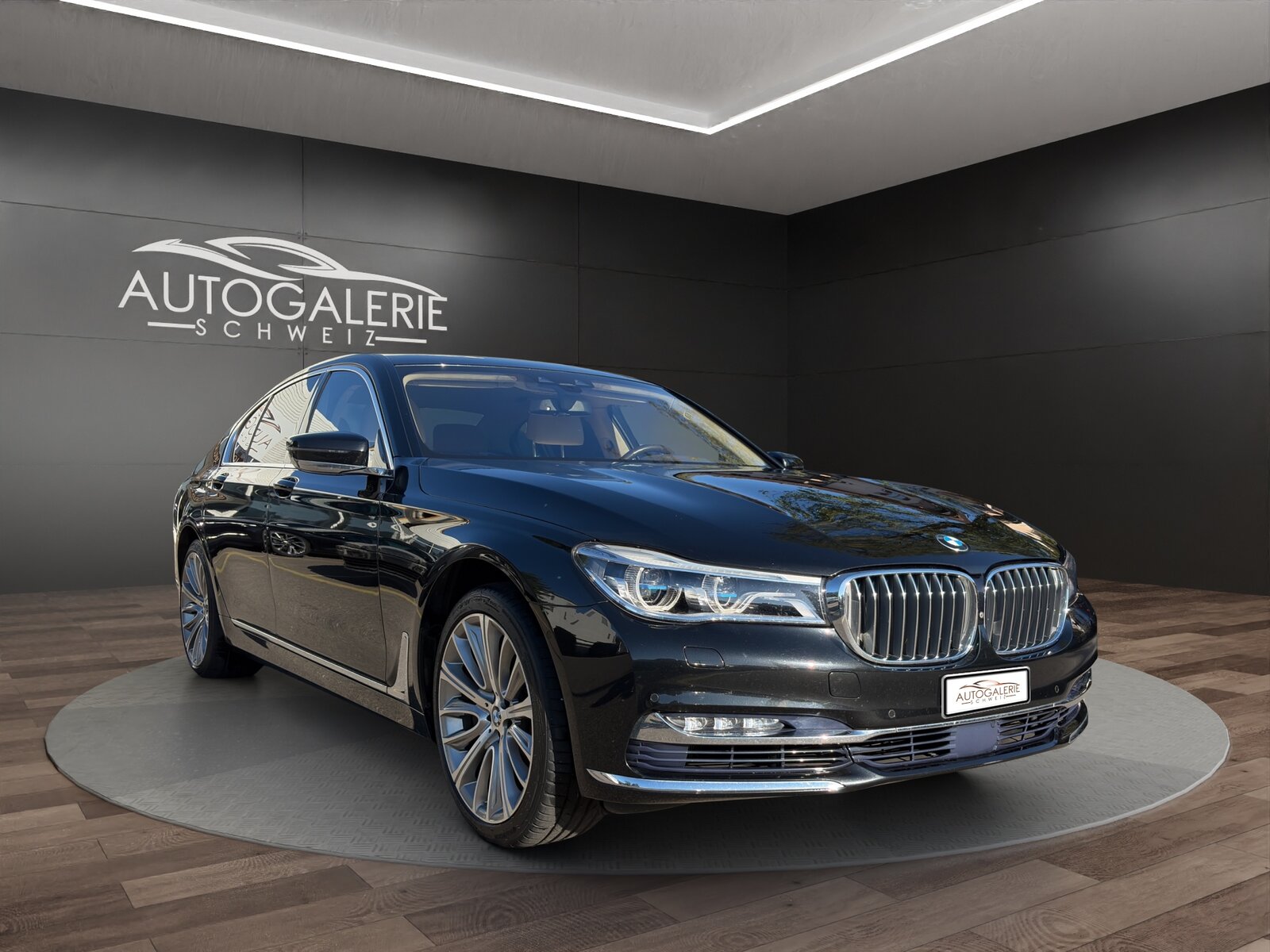 BMW 750i Steptronic CH Leder Beige Night Vision FOND Enter, Benzin, Occasion / Gebraucht, Automatik - 7