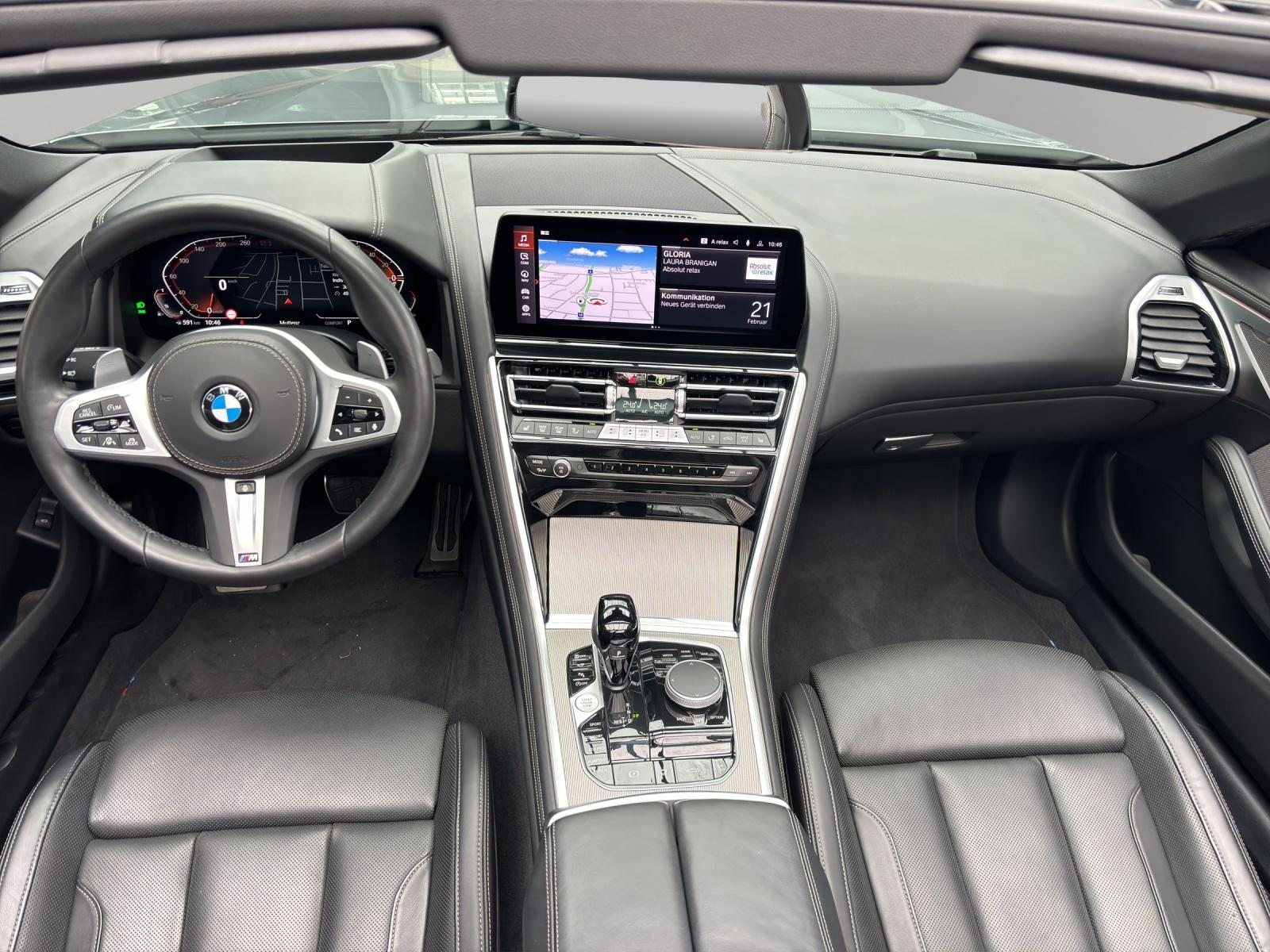 BMW 840i xDrive Cabriolet, Benzin, Occasion / Gebraucht, Automatik - 7