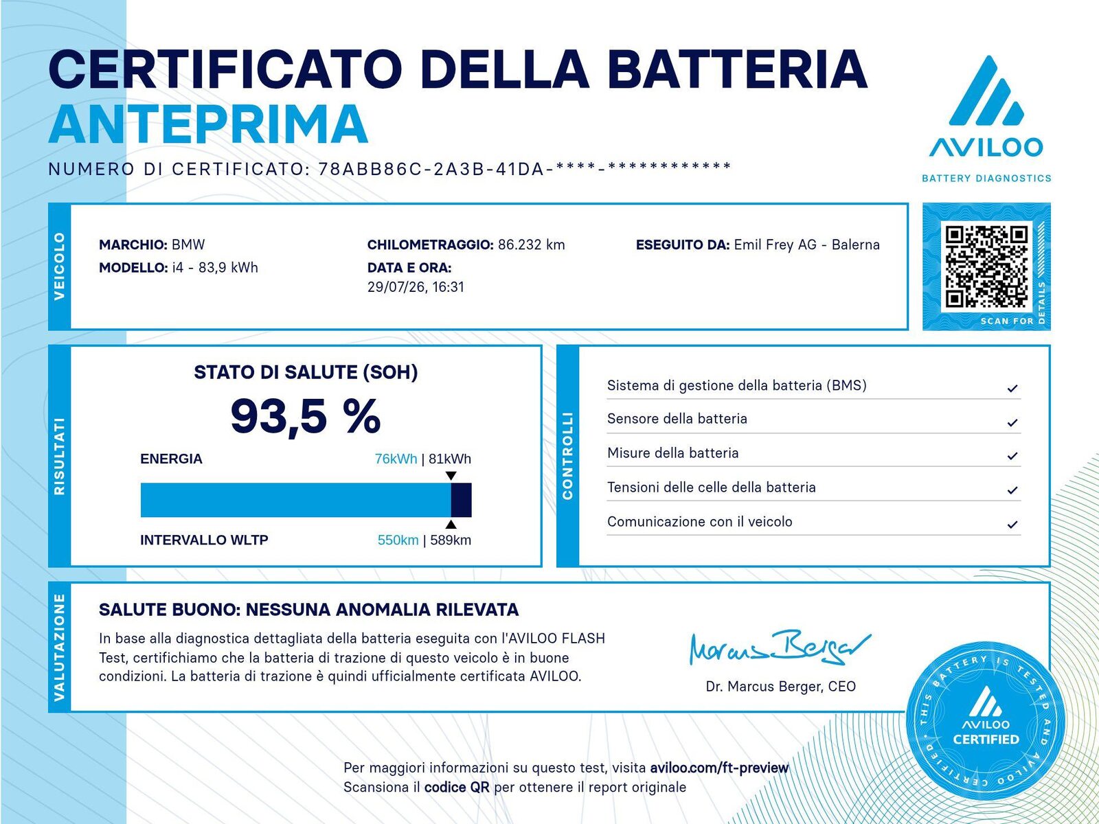 BMW i4 M50, Elettrica, Occasioni / Usate, Automatico - 3