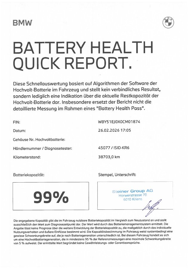 BMW i7 60, Électrique, Occasion / Utilisé, Automatique - 3