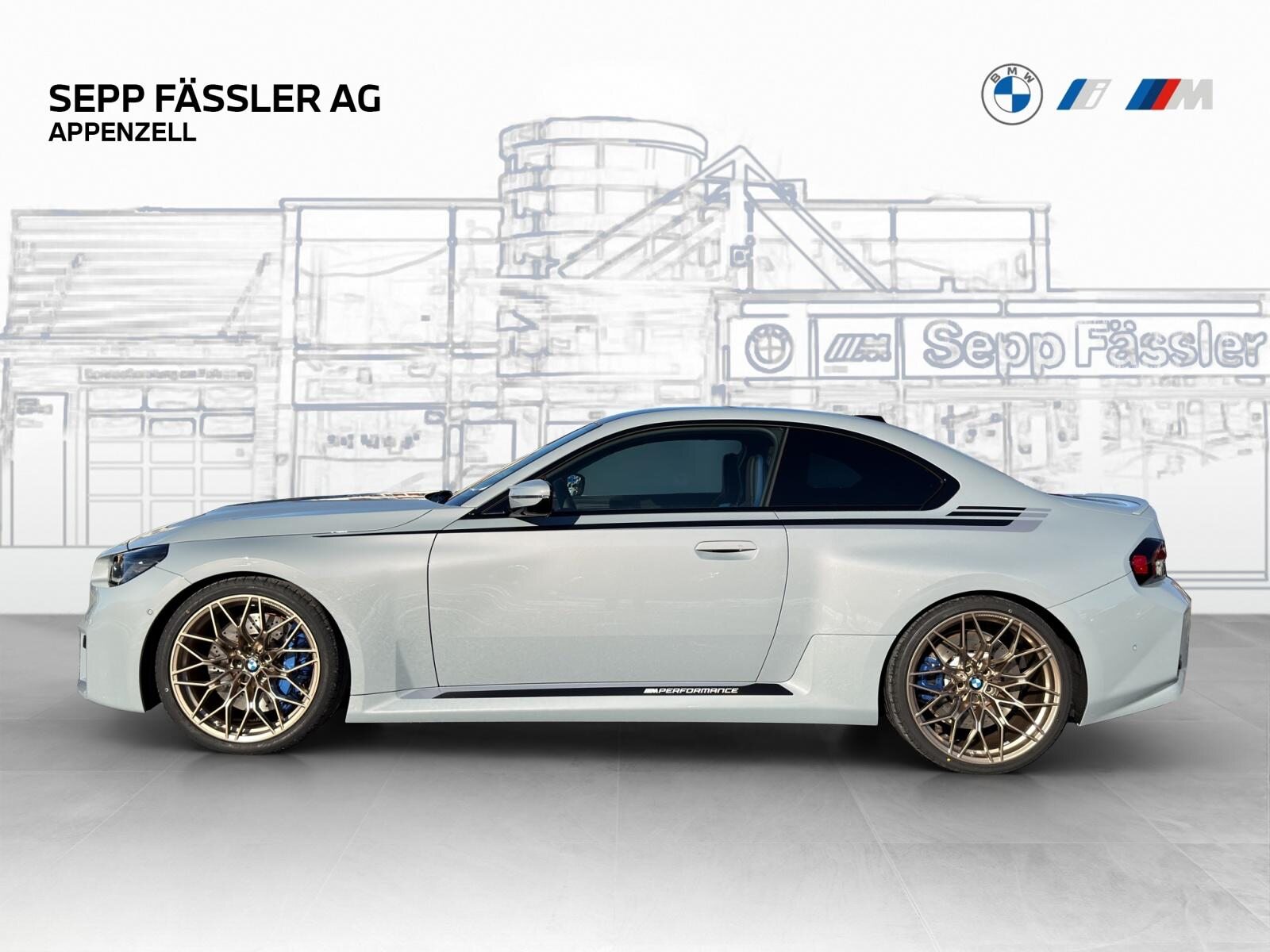 BMW M2 Coupé SFAG M Performance, Benzin, Neuwagen, Automatik - 2