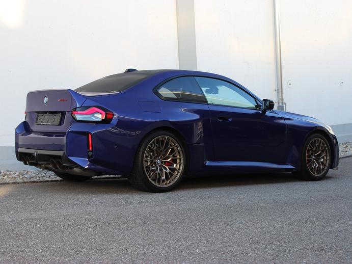 BMW M2 CS VELVETBLUE METALLIC 1.88-LEASINGAKTION, Petrol, Second hand / Used, Automatic