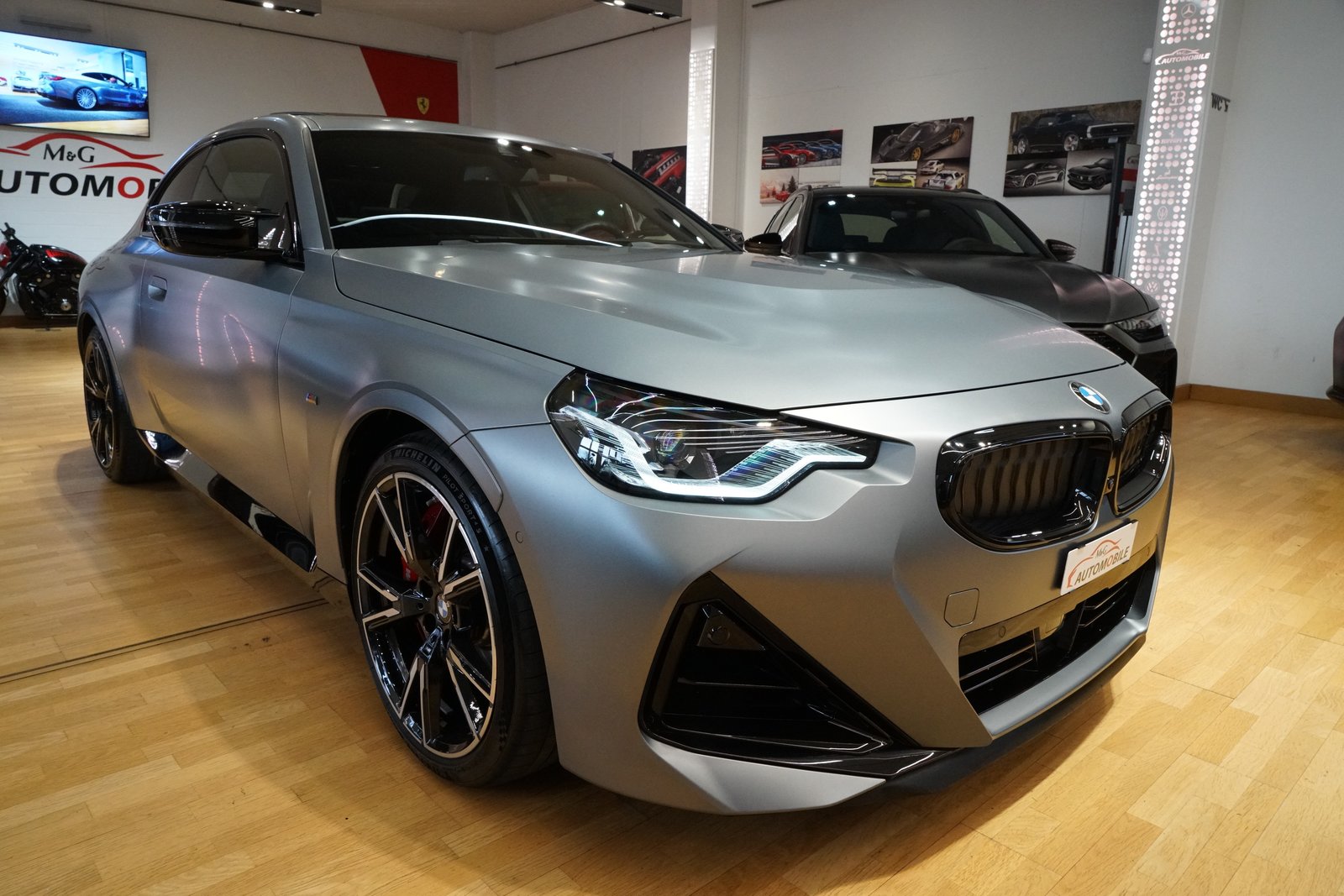 BMW M240i M Sport Pro Steptronic Frozen Pure Grey, Benzina, Occasioni / Usate, Automatico - 3