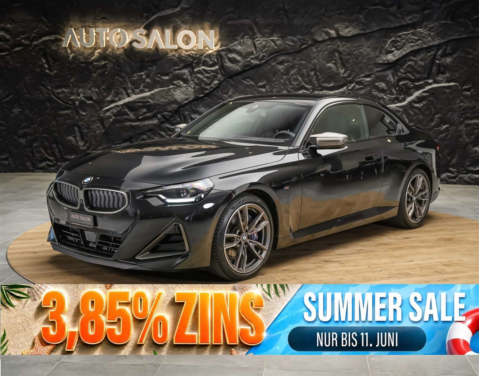 BMW M240i M Sport Steptronic *Facelift*360Kamera*Harm, Benzin, Occasion / Gebraucht, Automatik