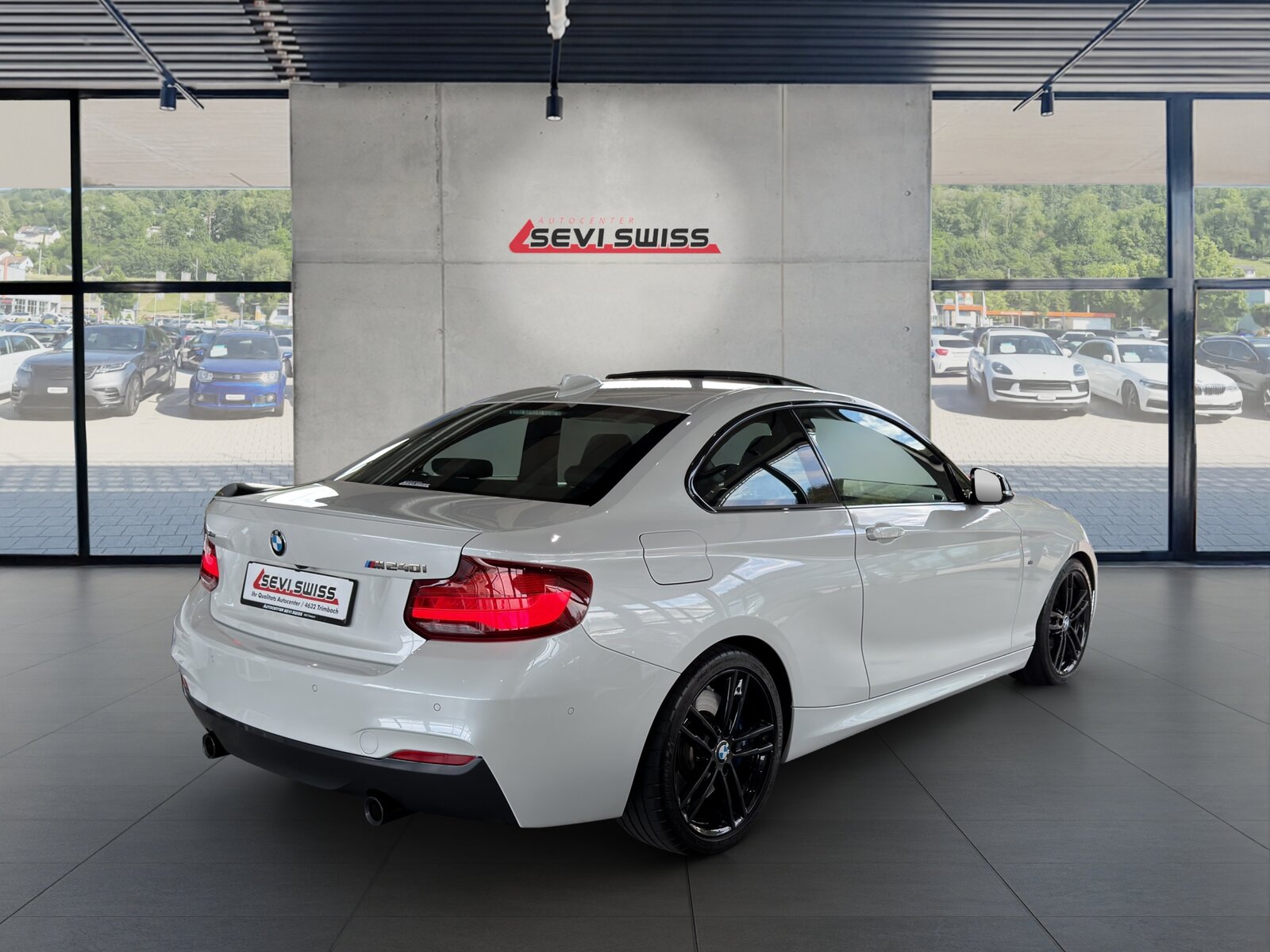 BMW M240i Steptronic*Hagelschaden*statt 32'900.- jetzt nur 27', Petrol, Second hand / Used, Automatic - 3