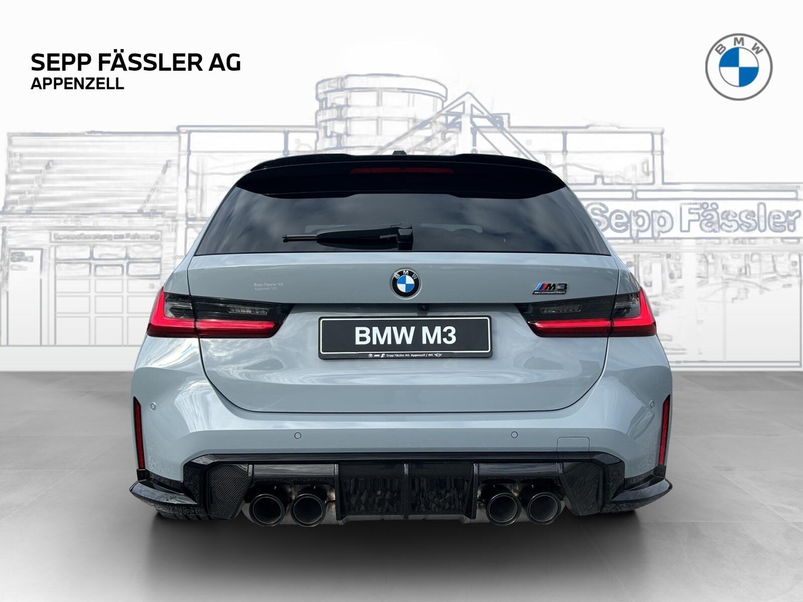 BMW M3 Competition xDrive Touring, Essence, Voiture nouvelle, Automatique - 4