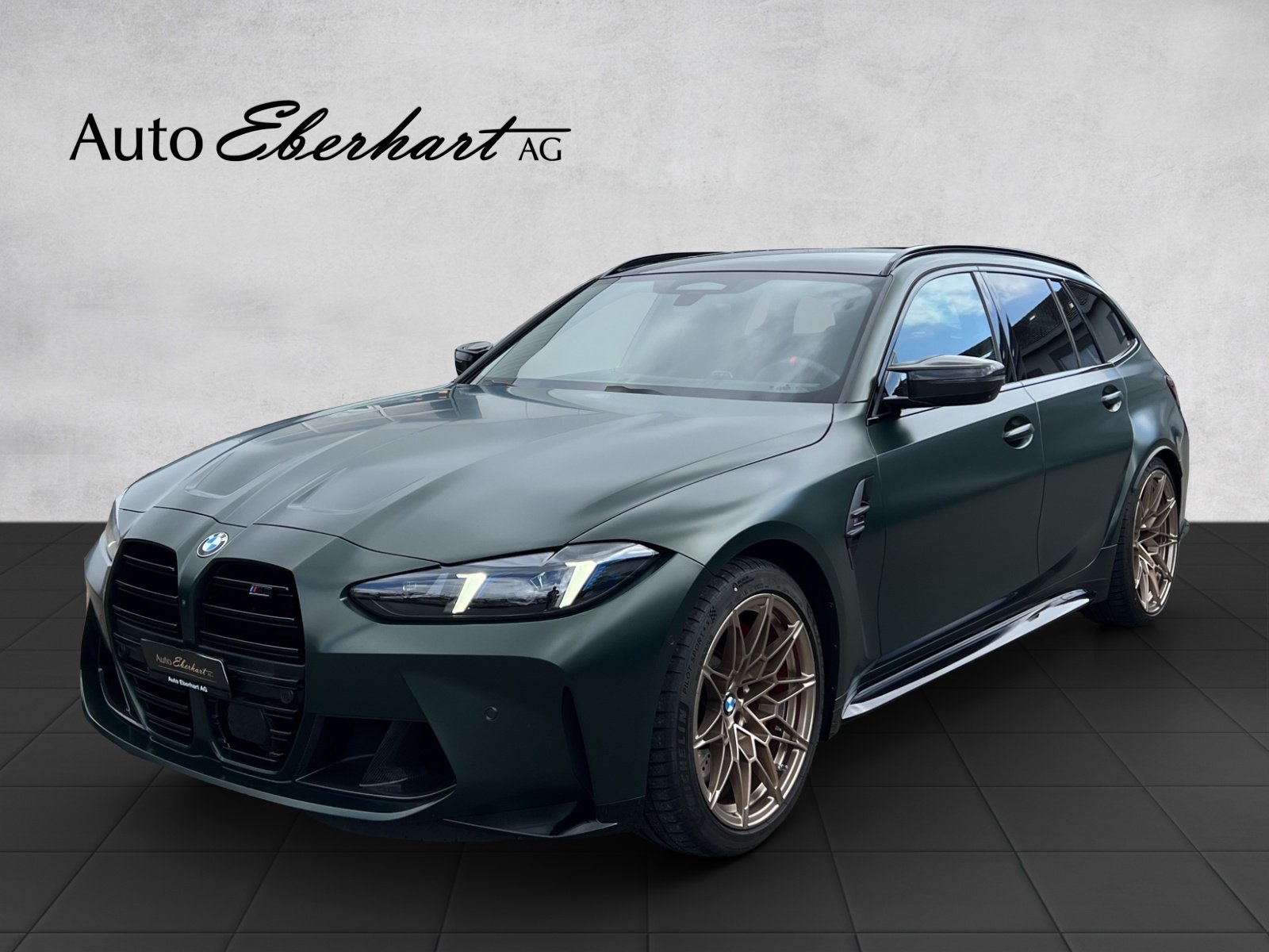 BMW M3 Touring Competition M LCI Frozen Deep Green