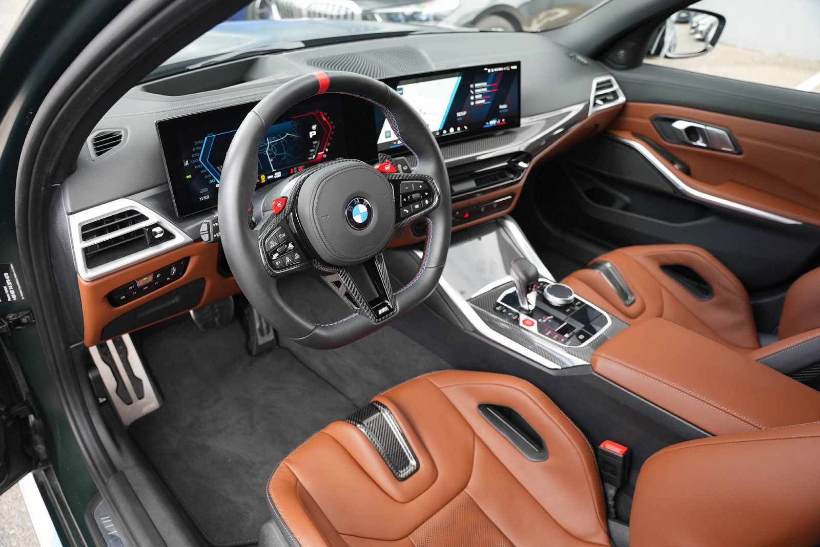 BMW M3 Touring Competition M LCI Frozen Deep Green, Petrol, Second hand / Used, Automatic - 7