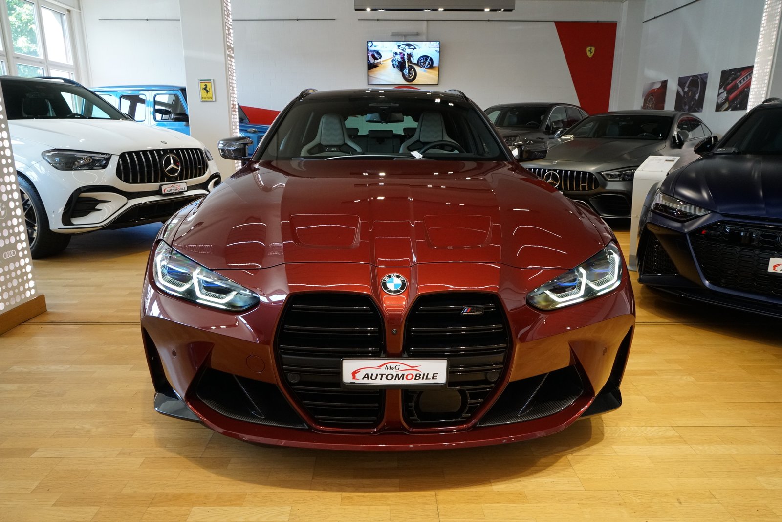BMW M3 Touring Competition M Aventurine Red III Keram, Petrol, Second hand / Used, Automatic - 2