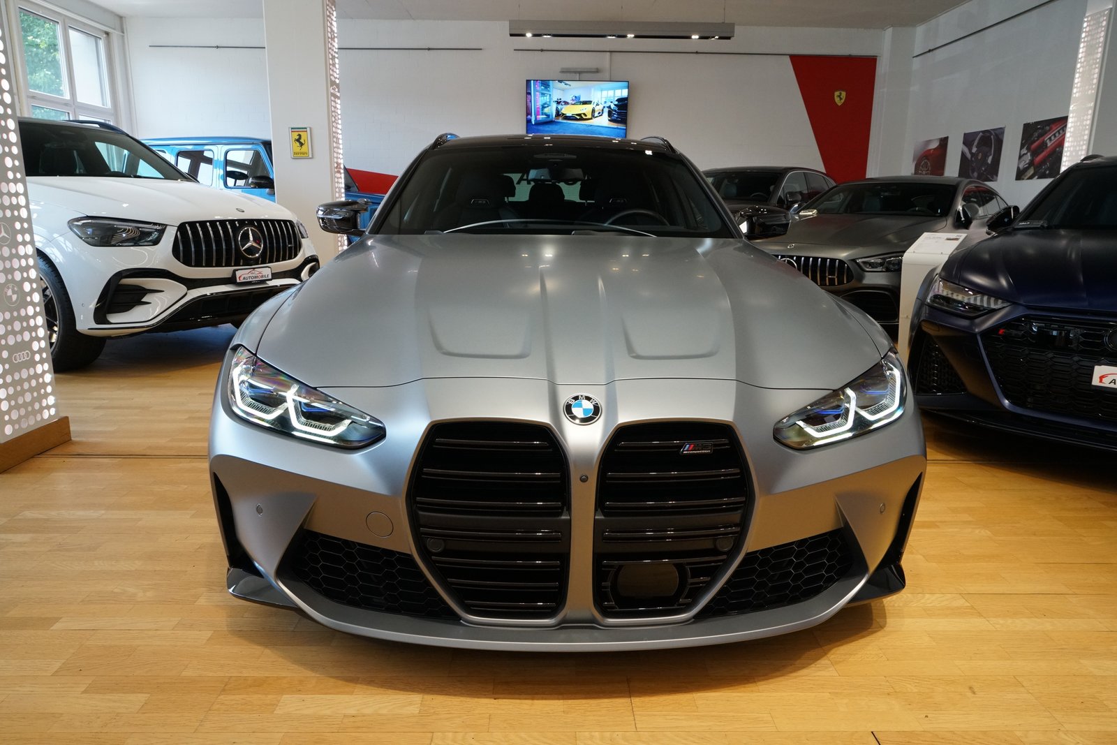 BMW M3 Touring Competition M Frozen Pure Grey, Benzina, Occasioni / Usate, Automatico - 2