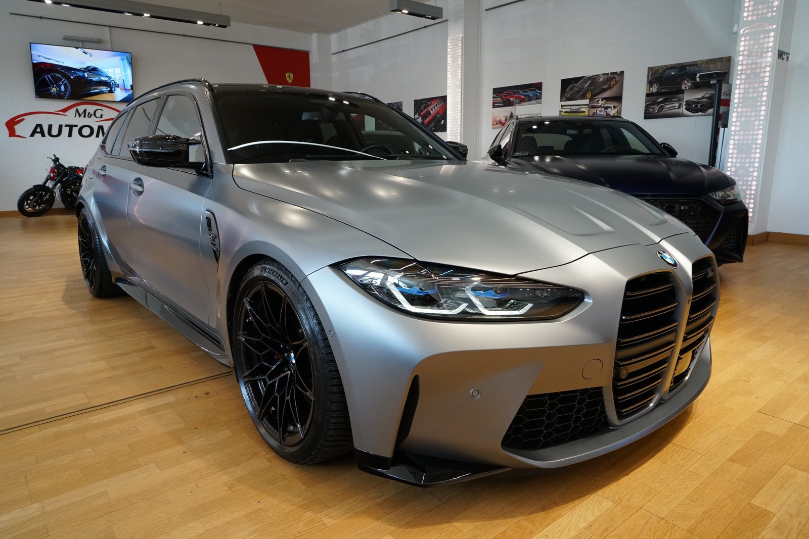 BMW M3 Touring Competition M Frozen Pure Grey, Benzina, Occasioni / Usate, Automatico - 3