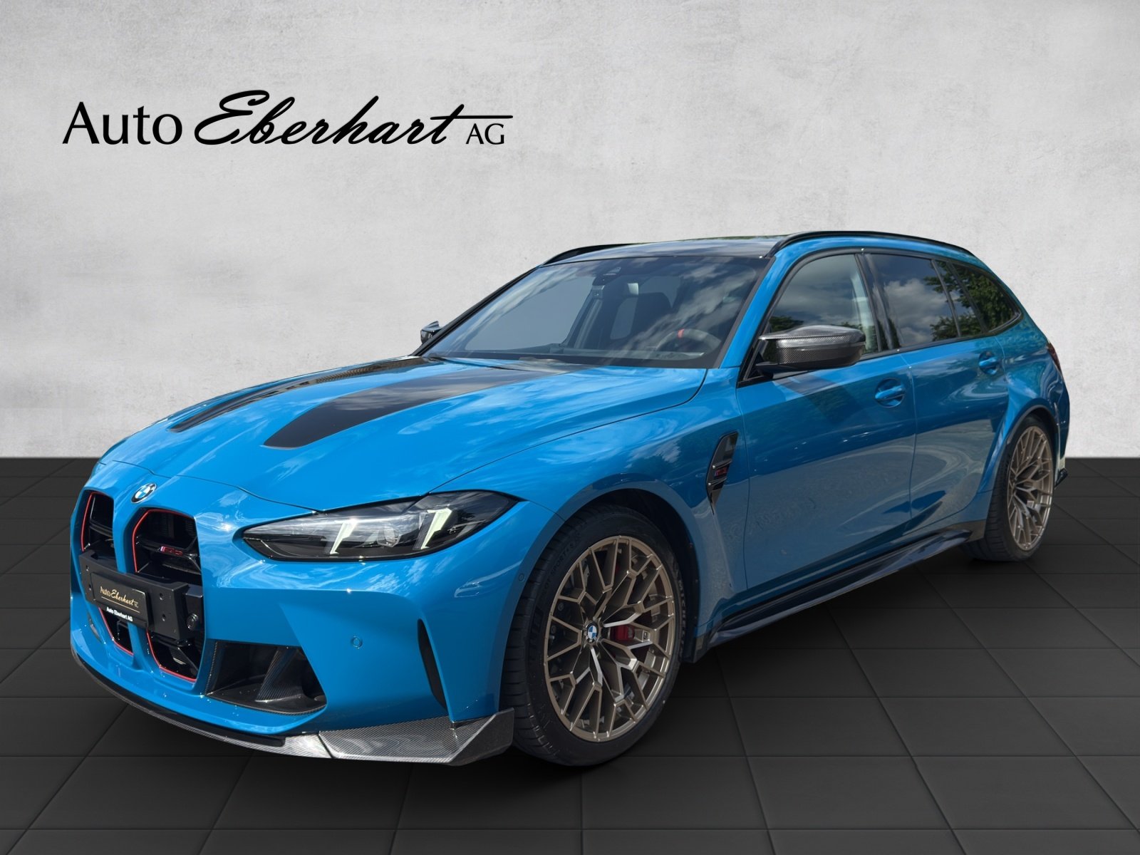 BMW M3 CS Touring Laguna Seca blue