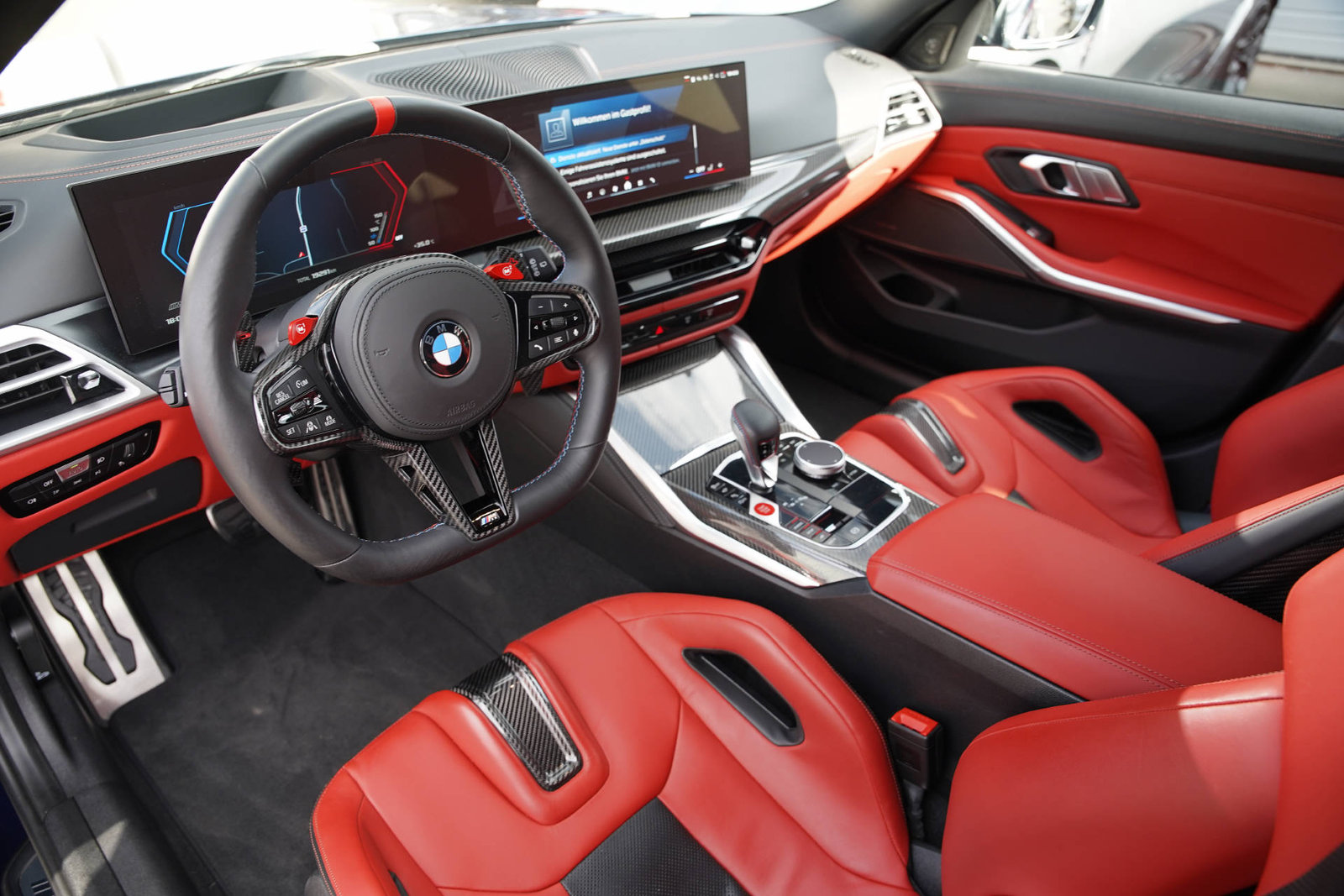 BMW M3 Touring Competition M LCI Tansanitblau, Essence, Occasion / Utilisé, Automatique - 7