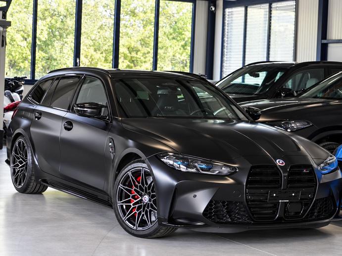 BMW M3 Touring Competition M // SONDERLACKIERUNG FROZEN BLACK, Benzin, Occasion / Gebraucht, Automatik