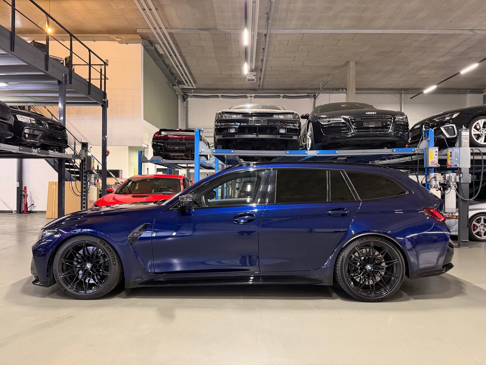 BMW M3 Touring Comp. M *Tanzanite Blue/Tartufo int*