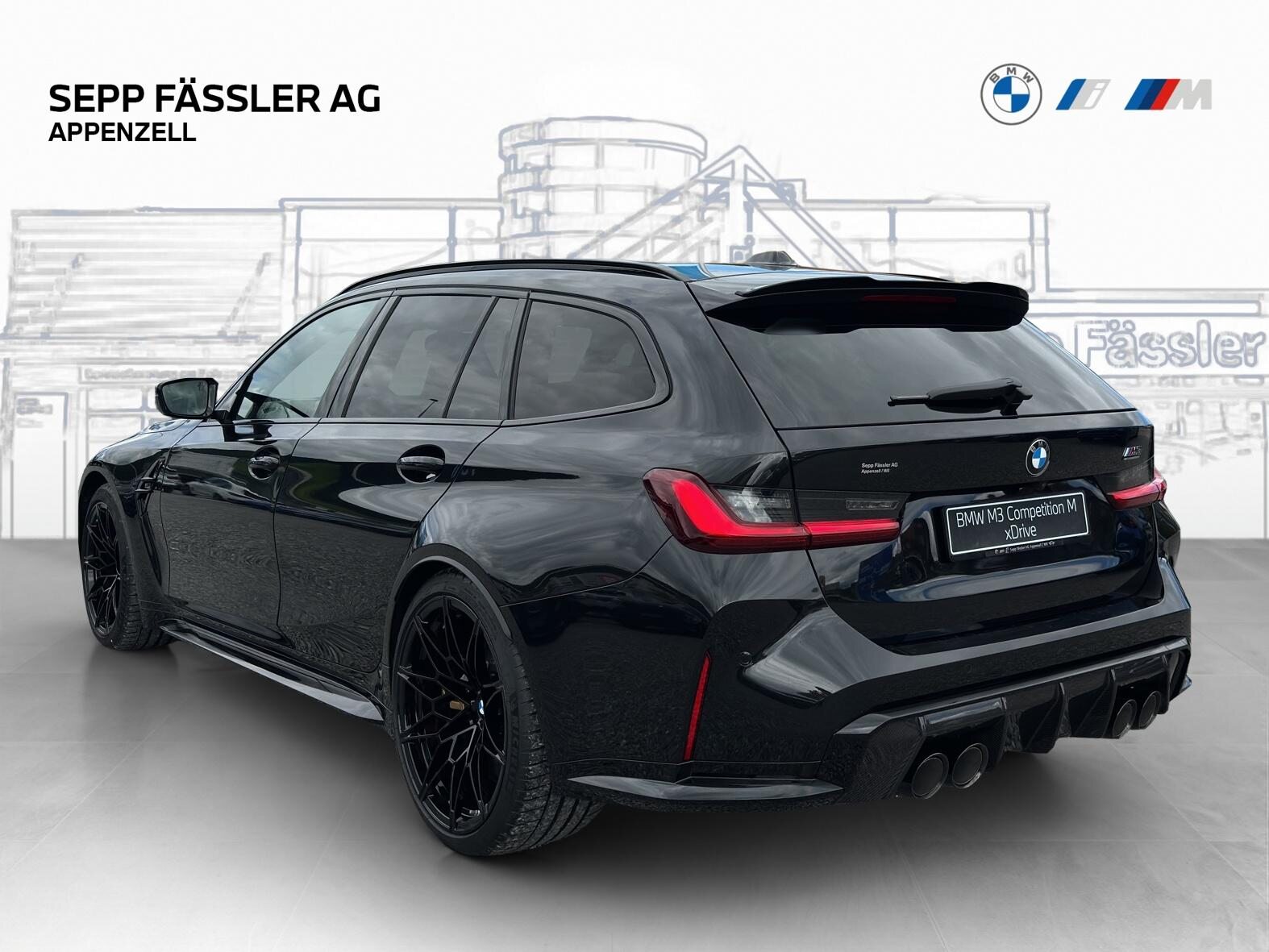 BMW M3 Competition M xDrive Touring, Benzin, Vorführwagen, Automatik - 3