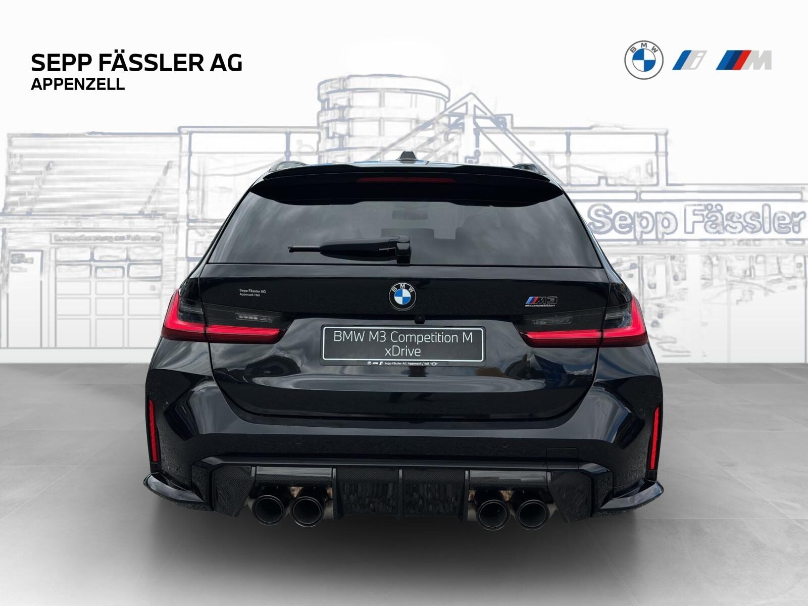 BMW M3 Competition M xDrive Touring, Benzin, Vorführwagen, Automatik - 4