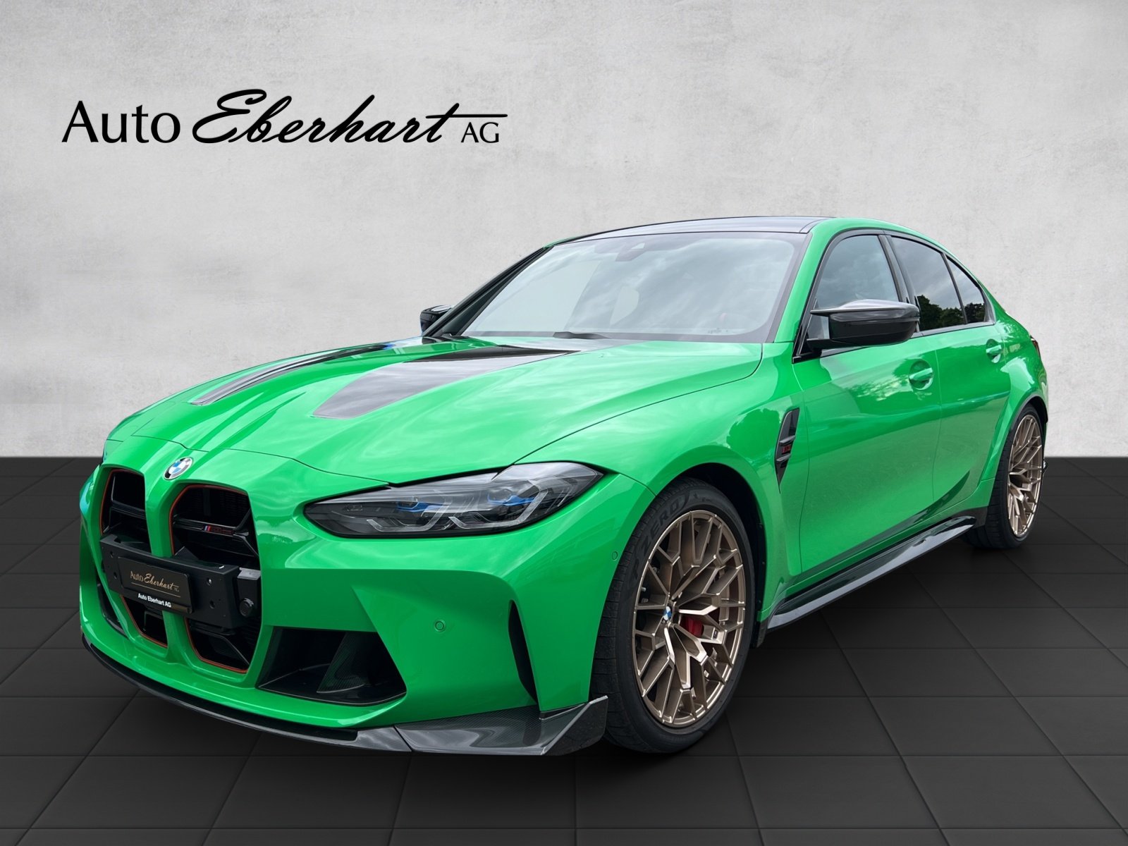 BMW M3 CS Signal Green