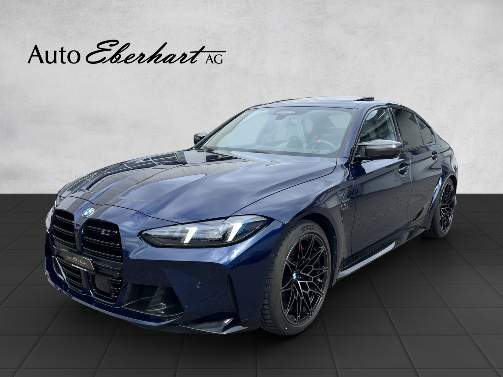 BMW M3 Competition M LCI Tansanitblau