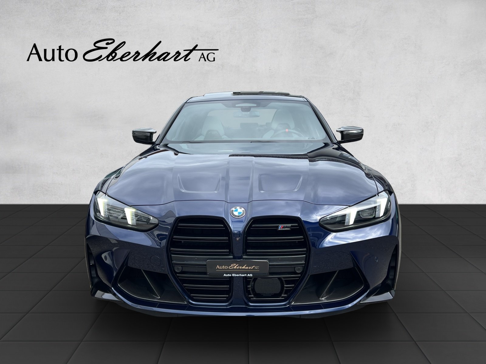BMW M3 Competition M LCI Tansanitblau, Benzin, Occasion / Gebraucht, Automatik - 2