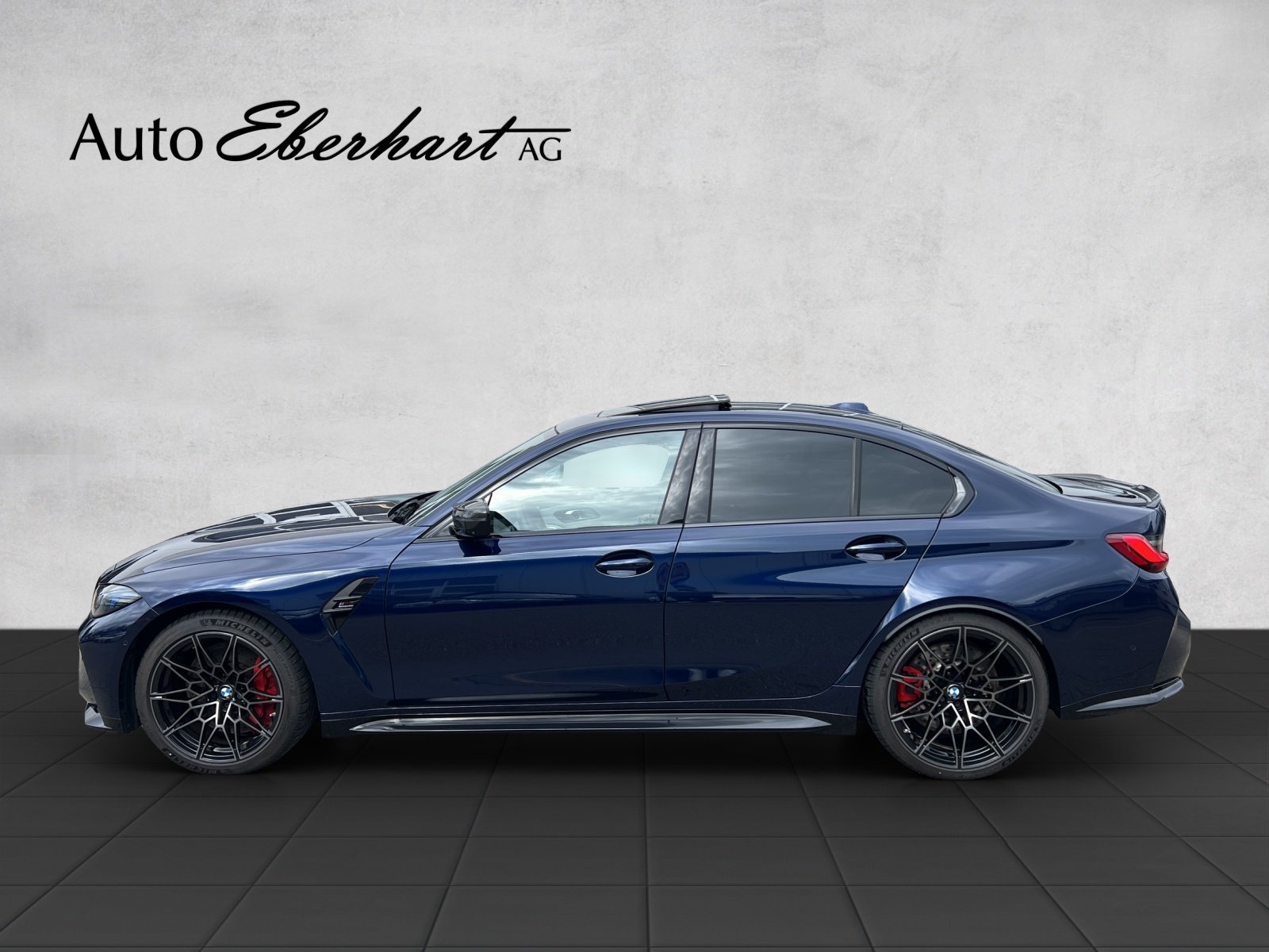 BMW M3 Competition M LCI Tansanitblau, Benzin, Occasion / Gebraucht, Automatik - 3