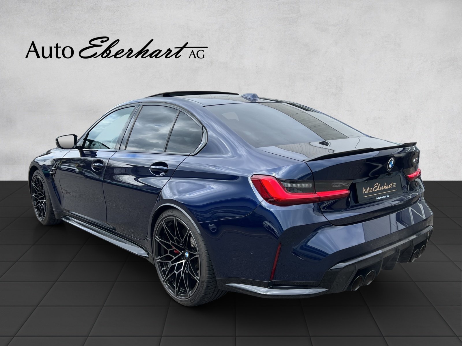 BMW M3 Competition M LCI Tansanitblau, Benzin, Occasion / Gebraucht, Automatik - 4