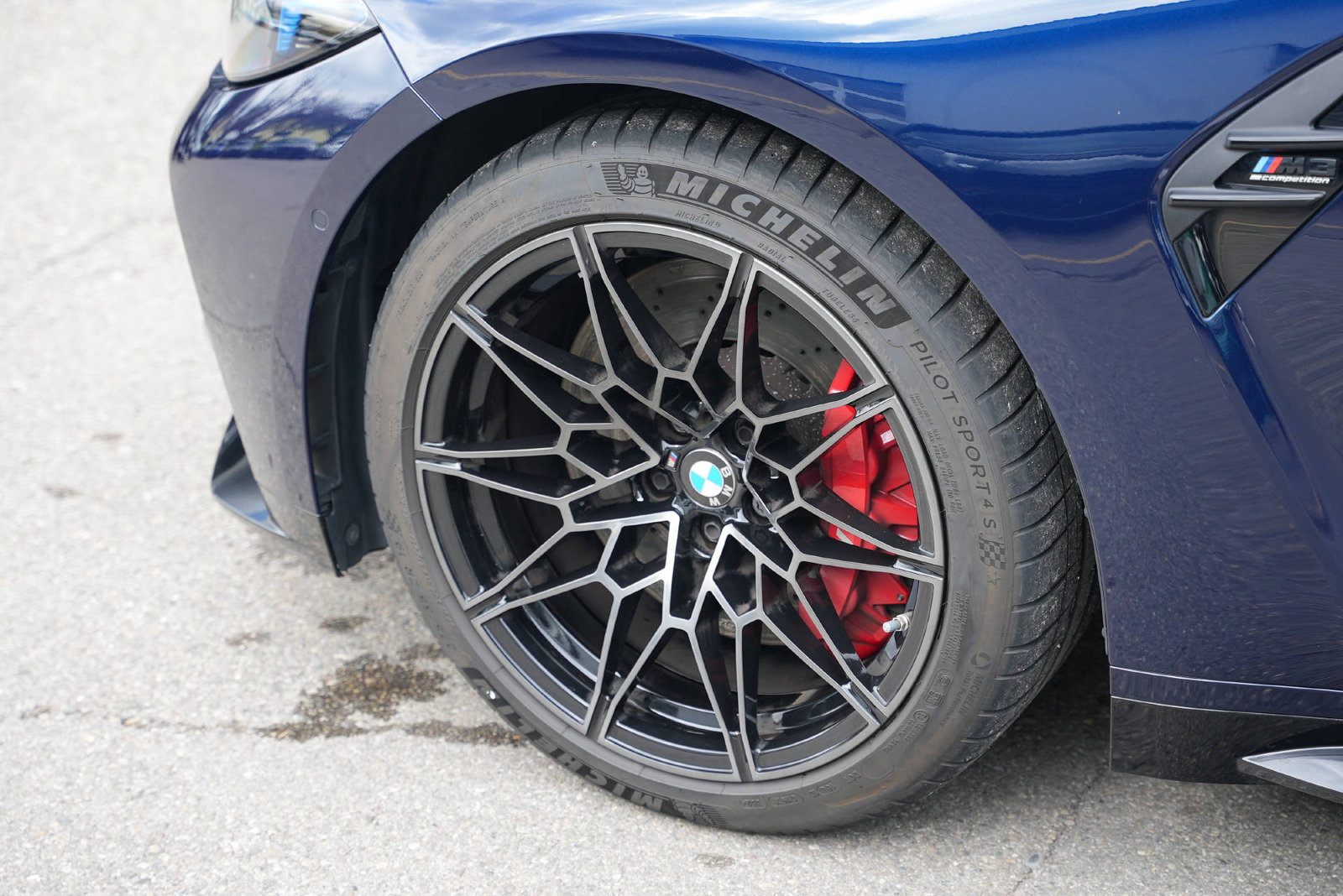 BMW M3 Competition M LCI Tansanitblau, Benzin, Occasion / Gebraucht, Automatik - 6