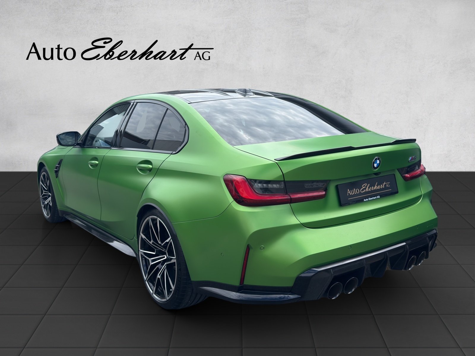 BMW M3 Competition M LCI Frozen Tampa Bay Green, Petrol, Second hand / Used, Automatic - 2