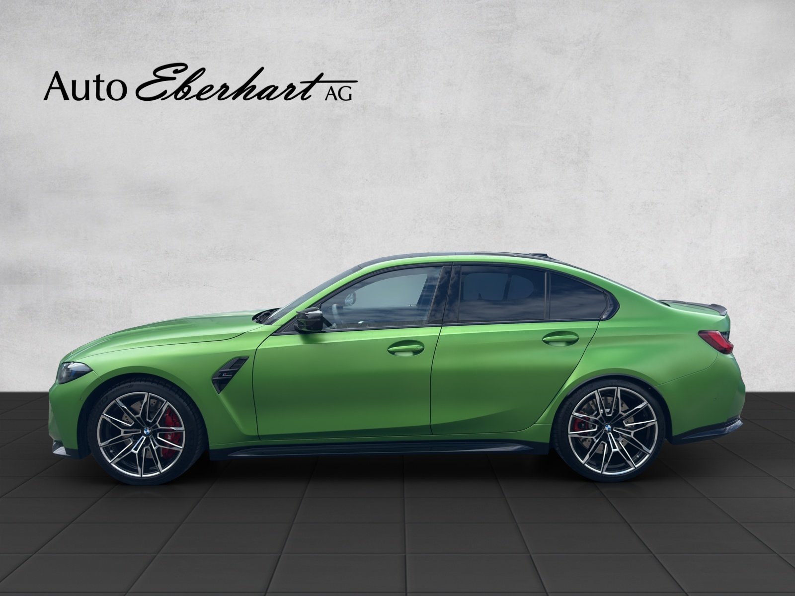 BMW M3 Competition M LCI Frozen Tampa Bay Green, Petrol, Second hand / Used, Automatic - 3