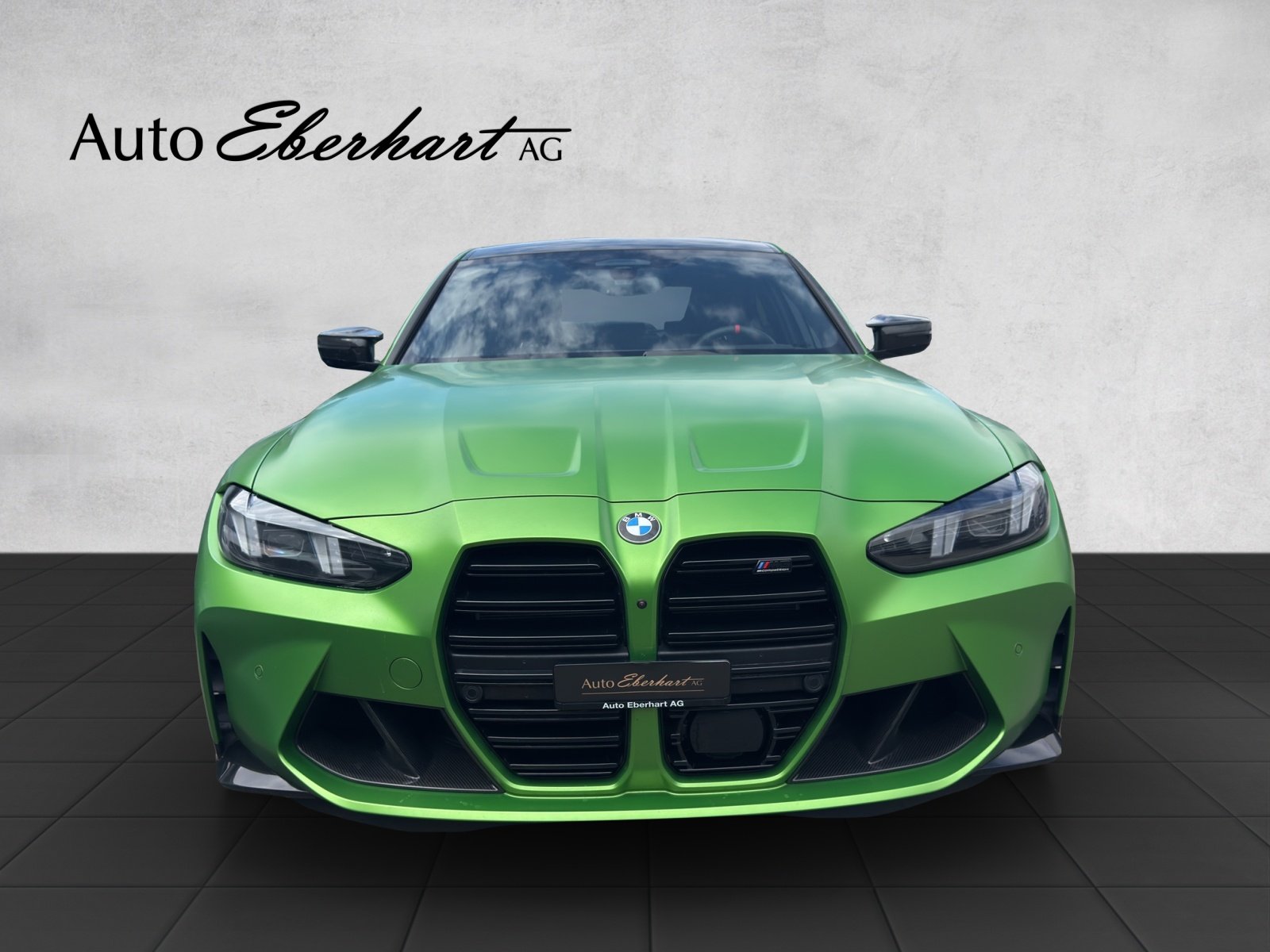 BMW M3 Competition M LCI Frozen Tampa Bay Green, Petrol, Second hand / Used, Automatic - 4