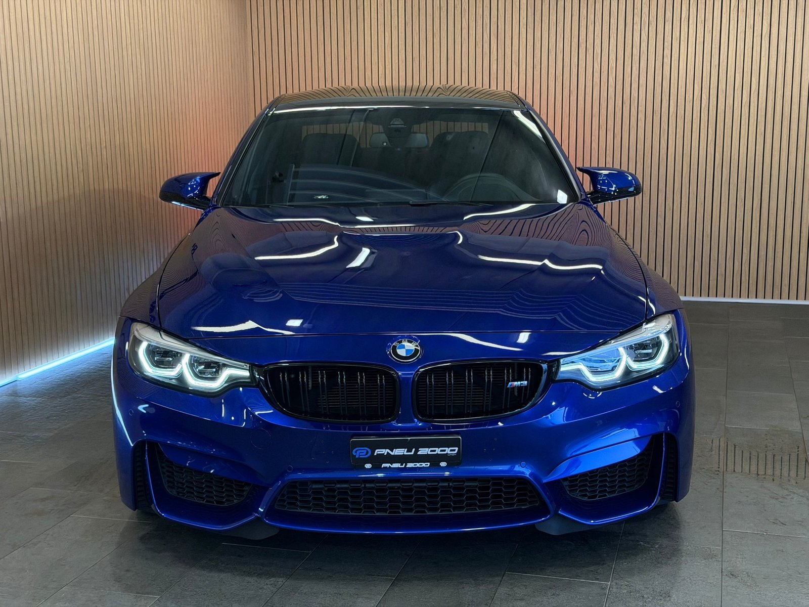 BMW M3 Competition Drivelogic *San Marino Blau*, Essence, Occasion / Utilisé, Automatique - 2