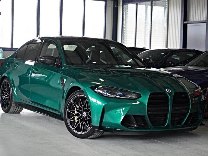 BMW M3 Competition M // M RACE TRACK PAKET //, Benzin, Occasion / Gebraucht, Automatik