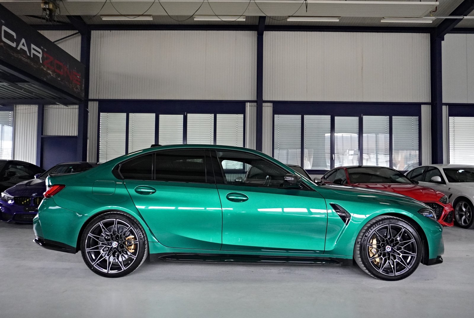 BMW M3 Competition M // M RACE TRACK PAKET //, Benzin, Occasion / Gebraucht, Automatik - 2