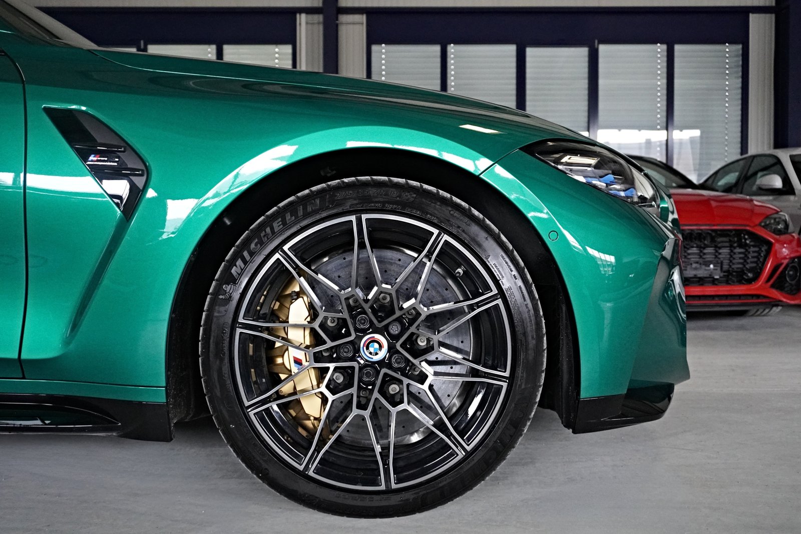 BMW M3 Competition M // M RACE TRACK PAKET //, Benzin, Occasion / Gebraucht, Automatik - 3