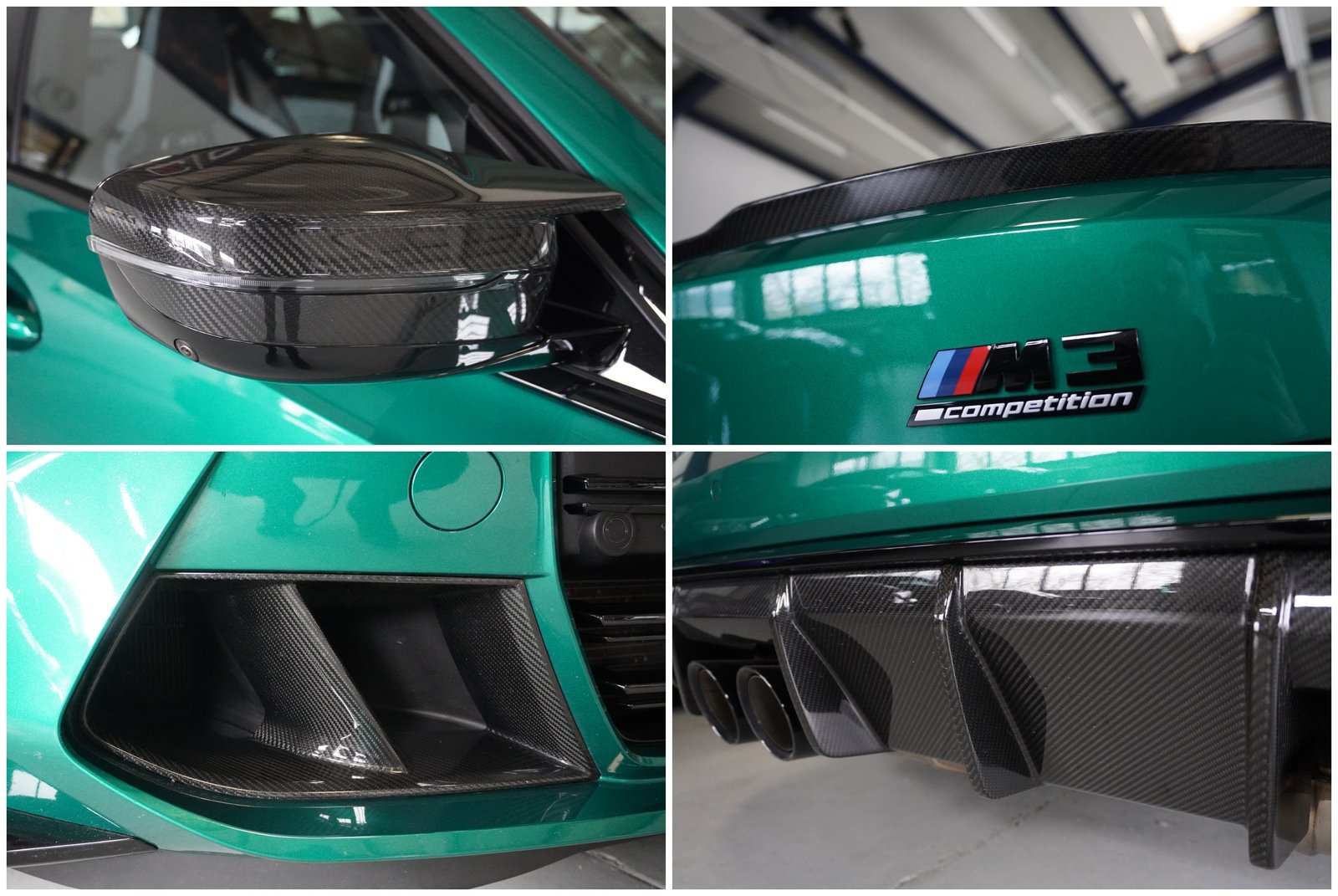 BMW M3 Competition M // M RACE TRACK PAKET //, Benzin, Occasion / Gebraucht, Automatik - 5
