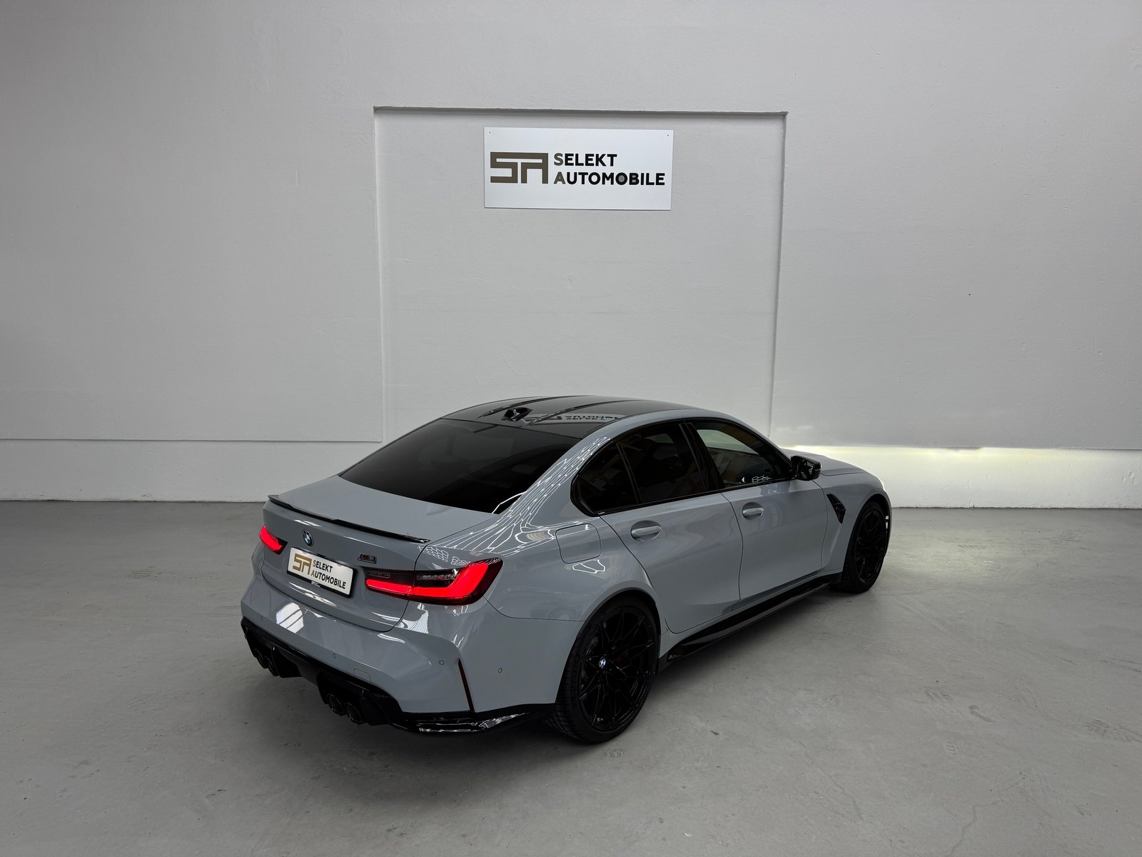 BMW M3 Competition M Brooklyn Grau Met., Essence, Occasion / Utilisé, Automatique - 6