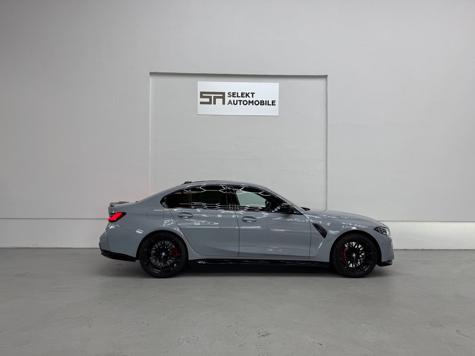 BMW M3 Competition M Brooklyn Grau Met., Essence, Occasion / Utilisé, Automatique - 7