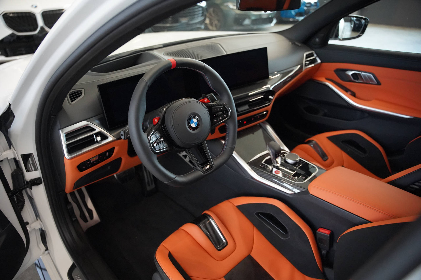 BMW M3 Competition M LCI Frozen Brillant White, Benzina, Occasioni / Usate, Automatico - 7