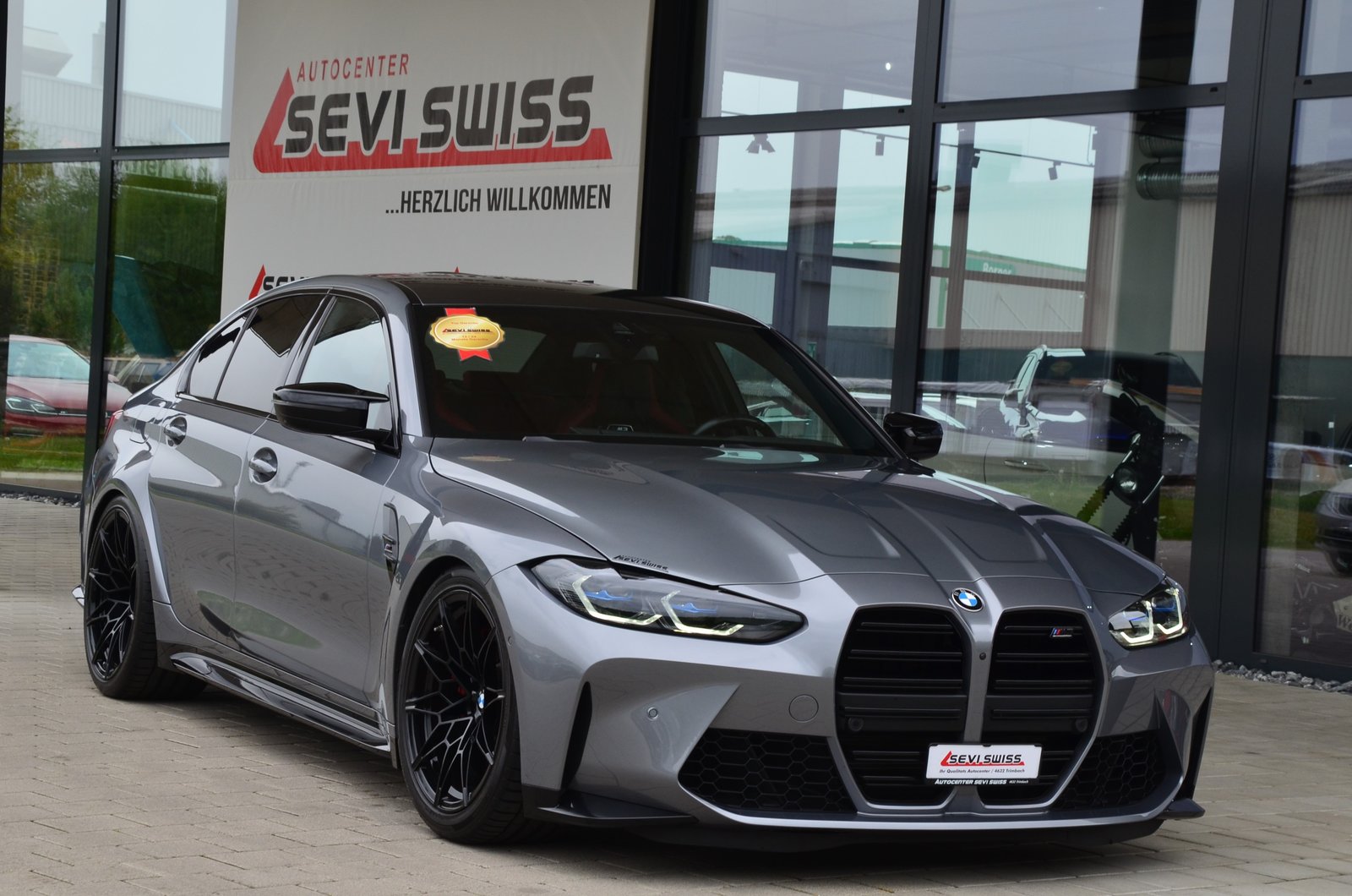 BMW M3 Competition*Skyscraper Grau*Ab MFK,1 Jahr oder 20000k, Benzin, Occasion / Gebraucht, Automatik - 2